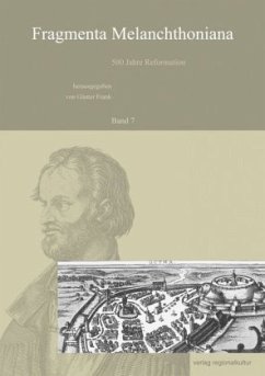 Cover 500 Jahre Reformation / Fragmenta Melanchthoniana 7