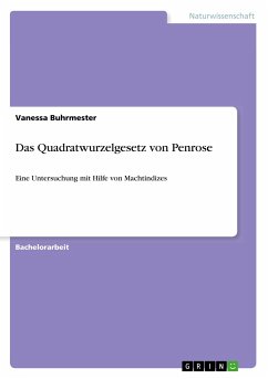 Das Quadratwurzelgesetz von Penrose - Buhrmester, Vanessa