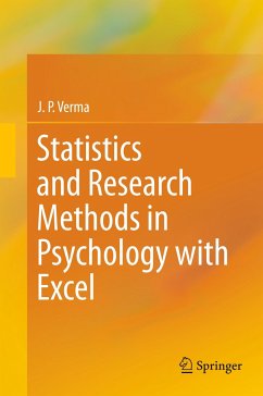 Statistics and Research Methods in Psychology with Excel - Verma, J.P.