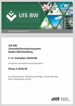 UIS BW, Umweltinformationssystem Baden-Württemberg, F+E-Vorhaben INOVUM, Innovative Umweltinformationssysteme. Phase II 2016/18.