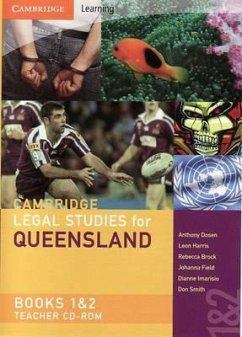 Cambridge Legal Studies for Queensland Books 1 and 2 Teacher CD-ROM - Dosen, Anthony; Harris, Leon; Brock, Rebecca