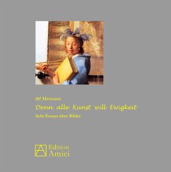 Cover Denn alle Kunst will Ewigkeit