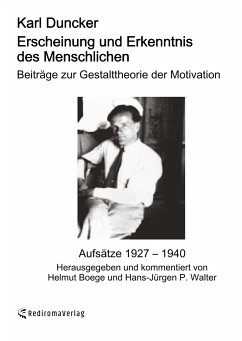 Erscheinung und Erkenntnis des Menschlichen (Autor: Karl Duncker) - Hans-Jürgen P. Walter