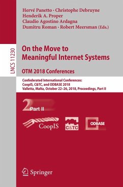 On the Move to Meaningful Internet Systems. OTM 2018 Conferences (eBook, PDF)