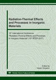 Radiation-Thermal Effects and Processes in Inorganic Materials (eBook, PDF)