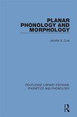 Planar Phonology and Morphology (eBook, PDF)