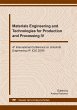 Materials Engineering and Technologies... - Bild 1
