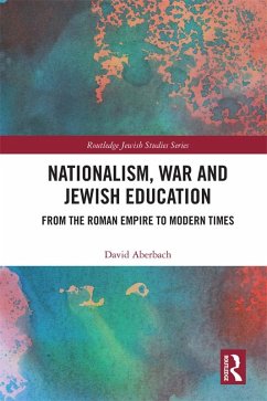 Cover Nationalism, War and Jewish Education (eBook, ePUB)