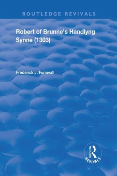 Cover Robert of Brunne's Handlyng Synne (1303) (eBook, PDF)