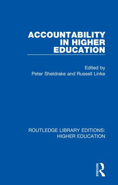 Accountability in Higher Education (eBook, PDF)