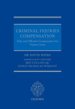 Cover Criminal Injuries Compensation (eBook, PDF)
