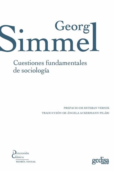 Cuestiones fundamentales de sociología (eBook, PDF)