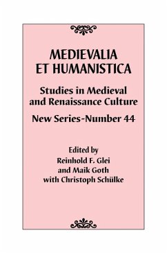 Cover Medievalia et Humanistica, No. 44 (eBook, ePUB)