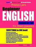Preston Lee's Beginner English Lesson 61 - 80 For Polish Speakers