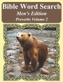 Bible Word Search Men's Edition: Proverbs Volume 2 Extra Large Print