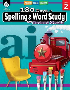 180 Days of Spelling and Word Study for Second Grade - Pesez Rhoades, Shireen