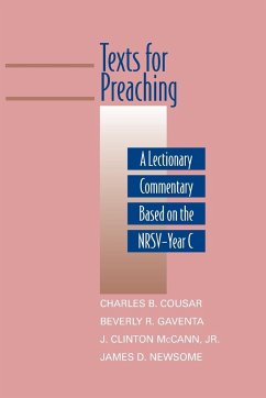 Texts for Preaching - Cousar, Charles B.