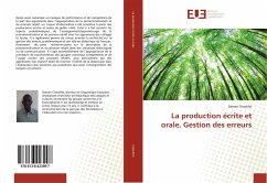 La production écrite et orale, Gestion des erreurs - Cissokho, Daman