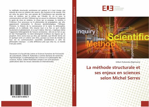 La méthode structurale et ses enjeux en sciences selon Michel Serres La méthode structurale et ses enjeux en sciences selon Michel Serres