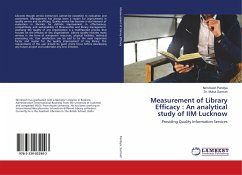 Measurement of Library Efficacy : An analytical study of IIM Lucknow
