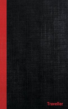 dans Traveller Casebound Hardcover Notebooks, 6 x 9, Black/Red, 108 Ruled pages - Dans Books; Daniel, Henderson; Dans Blank Books