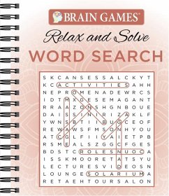Brain Games - Relax and Solve: Word Search (Coral) - Publications International Ltd; Brain Games
