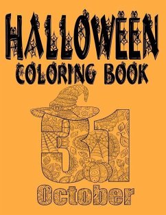 Halloween Coloring Book: A Coloring Book for Relaxation and Meditation - Setzer, T. K.