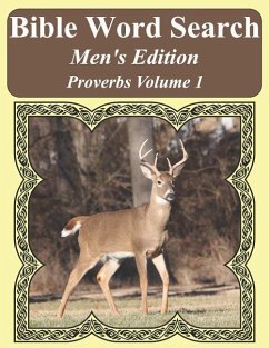 Bible Word Search Men's Edition: Proverbs Volume 1 Extra Large Print - Pope, T. W.
