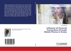 Influence of Financial Transactions through Mobile Phones In Kenya