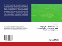 Low-cost materials for removal of methylene blue from water phase