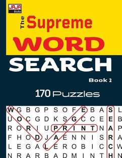 The Supreme WORD SEARCH Puzzle Book 2 - Jaja Books