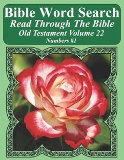 Bible Word Search Read Through The Bible Old Testament Volume 22: Numbers #1 Extra Large Print - Pope, T. W.