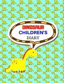 Dinosaur Children's Diary: For Kids Ages 4-8 Childhood Learning, Preschool Activity Book 100 Pages Size 8.5x11 Inch