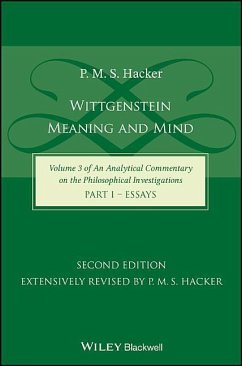 Wittgenstein - Hacker, P M S