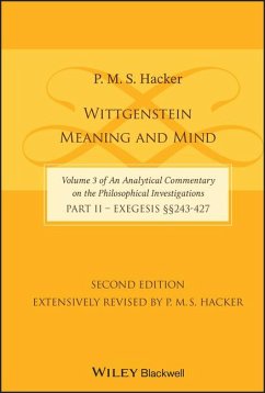 Wittgenstein - Hacker, P M S
