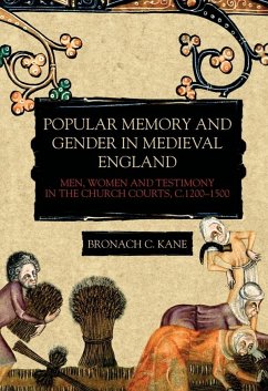 Popular Memory and Gender in Medieval England - Kane, Bronach