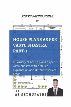 HOUSE PLANS as per Vastu Shastra Part -1: (80 variety of house plans as per Vastu Shastra with detailed explanation and different square areas) - Pathi, A. S. Sethu