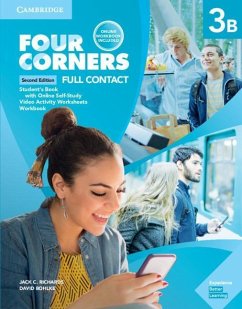 Four Corners Level 3b Super Value Pack (Full Contact with Self-Study and Online Workbook) - Richards, Jack C.; Bohlke, David