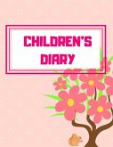 Children's Diary: Ages 4-8 Childhood Learning, Preschool Activity Book 100 Pages Size 8.5x11 Inch