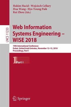 Web Information Systems Engineering - WISE 2018 (eBook, PDF)