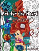 Art for the Heart: Art Therapy Coloring Book for Adults