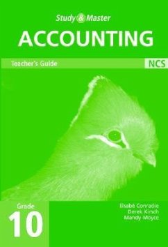 Study and Master Accounting Grade 10 Teacher's Book - Conradie, Elsabé; Kirsch, Derek; Moyce, Mandy