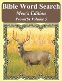 Bible Word Search Men's Edition: Proverbs Volume 5 Extra Large Print