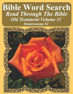 Bible Word Search Read Through The Bible Old Testament Volume 31: Deuteronomy #2 Extra Large Print - Pope, T. W.