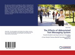 The Effects of Abbreviated Text Messaging System