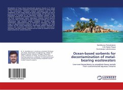 Ocean-based sorbents for decontamination of metal-bearing wastewaters