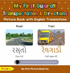 My First Gujarati Transportation & Directions Picture Book with English Translations (Teach & Learn Basic Gujarati words for Children, #12) (eBook, ePUB) - Jhaveri, Priyal