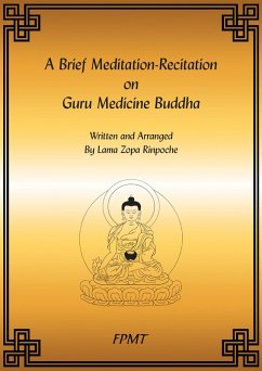 Cover A Brief Meditation-Recitation on Guru Medicine Buddha eBook (eBook, ePUB)