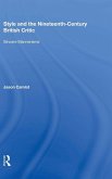 Style and the Nineteenth-Century British Critic Style and the Nineteenth-Century British Critic
