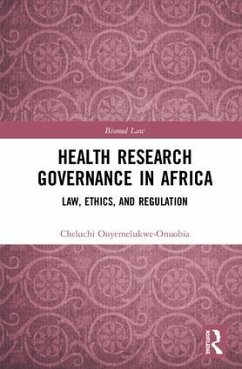 Health Research Governance in Africa - Onyemelukwe-Onuobia, Cheluchi